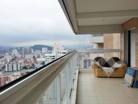 Apartamento com 2 Quartos à Venda, 109 m² em Gonzaga - Santos