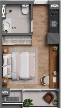 Imagem Imóvel com 1 Quarto à Venda, 21 m² em Cerqueira César - São Paulo Imagem Imóvel com 1 Quarto à Venda, 21 m² em Cerqueira César - São Paulo