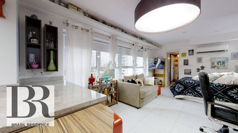 Imagem Apartamento com 1 Quarto à Venda, 50 m² em Brooklin - São Paulo