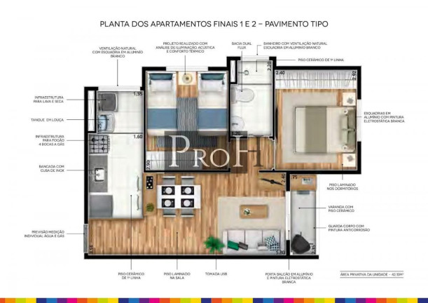 Imagem Apartamento com 2 Quartos à Venda, 42 m² em Dos Casa - São Bernardo Do Campo