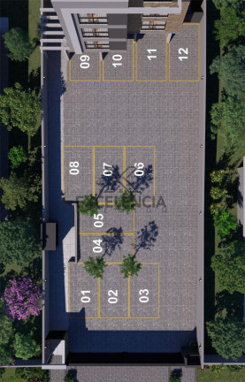 Imagem Apartamento com 3 Quartos à Venda, 58 m² em Bom Jesus - São José Dos Pinhais