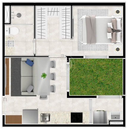 Imagem Apartamento com 1 Quarto à Venda, 25 m² em Morumbi - São Paulo Imagem Apartamento com 1 Quarto à Venda, 25 m² em Morumbi - São Paulo
