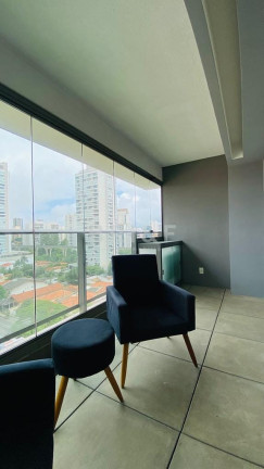 Imagem Apartamento com 1 Quarto para Alugar, 43 m² em Brooklin - São Paulo Imagem Apartamento com 1 Quarto para Alugar, 43 m² em Brooklin - São Paulo