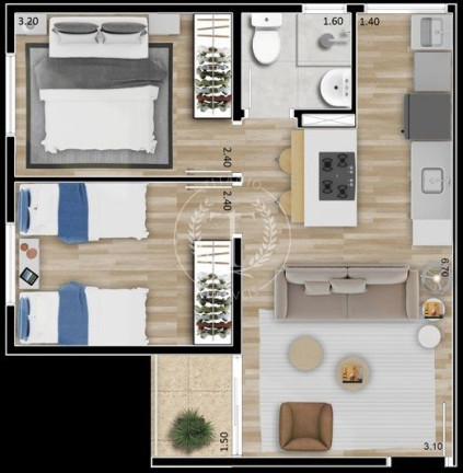 Imagem Cobertura com 2 Quartos à Venda, 42 m² em Jardim Centenário - Guarulhos Imagem Cobertura com 2 Quartos à Venda, 42 m² em Jardim Centenário - Guarulhos