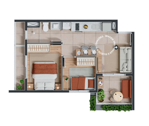 Imagem Imóvel com 2 Quartos à Venda, 44 m² em Santa Cecília - São Paulo Imagem Imóvel com 2 Quartos à Venda, 44 m² em Santa Cecília - São Paulo