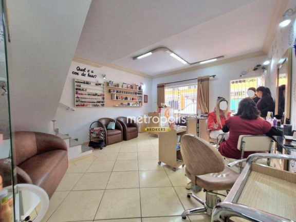 Imagem Sobrado com 4 Quartos para Alugar, 137 m² em Campestre - Santo André