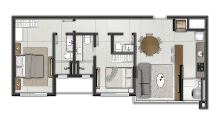 Imagem Apartamento com 2 Quartos à Venda, 78 m² em Centro - Torres Imagem Apartamento com 2 Quartos à Venda, 78 m² em Centro - Torres