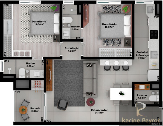 Imagem Cobertura com 3 Quartos à Venda, 229 m² em Centro - São Leopoldo