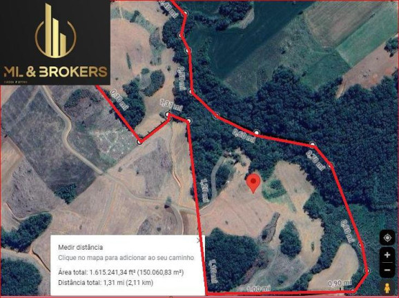 Imóvel à Venda, 150.000 m² em Colonia Mariental - Lapa