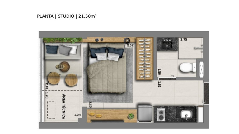Imagem Imóvel com 1 Quarto à Venda, 26 m² em Vila Mariana - São Paulo
