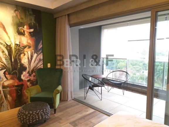 Imagem Apartamento com 1 Quarto para Alugar, 41 m² em Brooklin - São Paulo Imagem Apartamento com 1 Quarto para Alugar, 41 m² em Brooklin - São Paulo