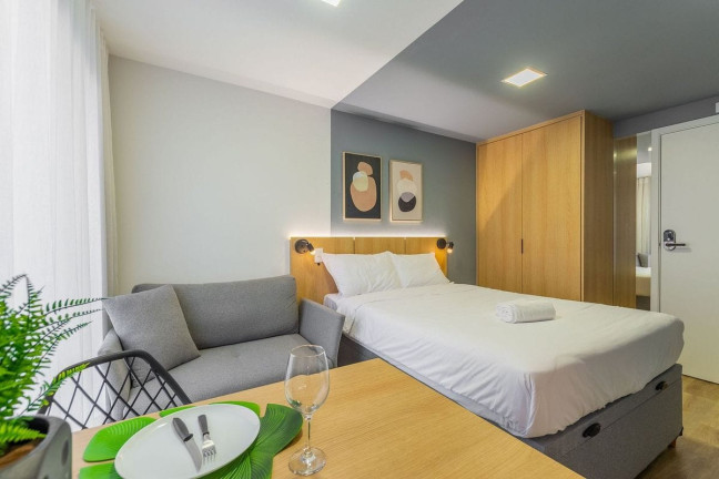 Imagem Apartamento com 1 Quarto para Alugar, 17 m² em Prado Velho - Curitiba