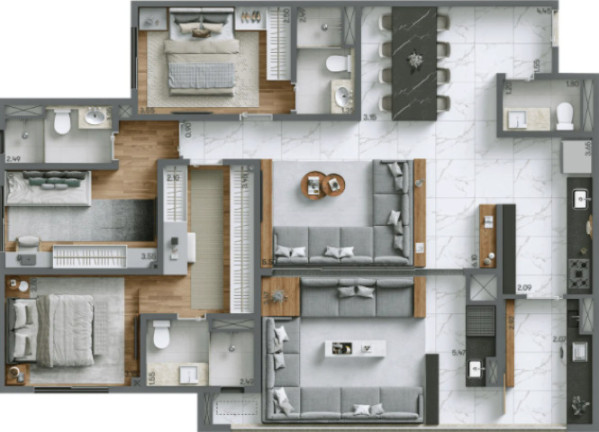 Imagem Apartamento com 4 Quartos à Venda, 125 m² em Alto Do Ipiranga - São Paulo Imagem Apartamento com 4 Quartos à Venda, 125 m² em Alto Do Ipiranga - São Paulo