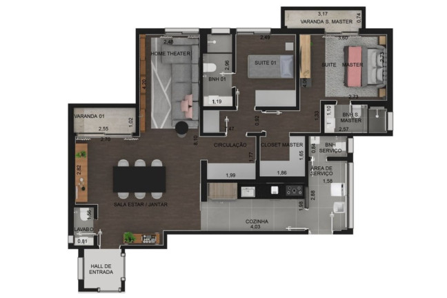 Imagem Apartamento com 2 Quartos à Venda, em Moema - São Paulo Imagem Apartamento com 2 Quartos à Venda, em Moema - São Paulo