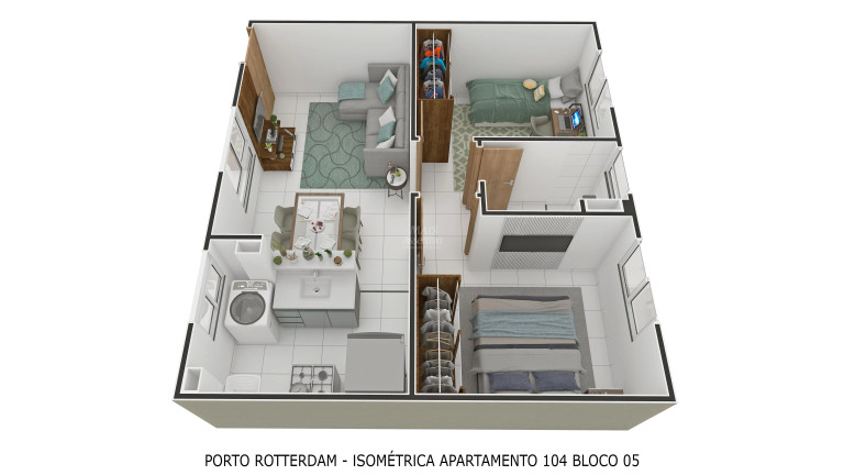 Imagem Apartamento com 2 Quartos à Venda, 42 m² em Rondônia - Novo Hamburgo Imagem Apartamento com 2 Quartos à Venda, 42 m² em Rondônia - Novo Hamburgo