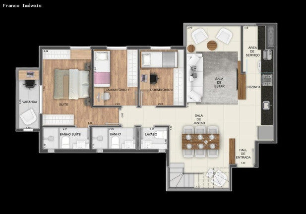 Imagem Apartamento com 3 Quartos à Venda, 112 m² em Vila Floresta - Santo André Imagem Apartamento com 3 Quartos à Venda, 112 m² em Vila Floresta - Santo André
