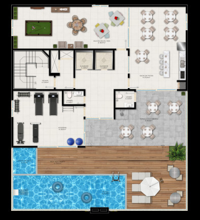 Imagem Apartamento com 2 Quartos à Venda, 80 m² em Perequê - Porto Belo