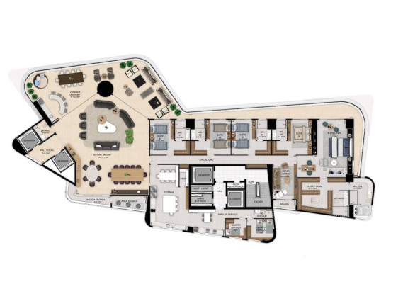 Imagem Apartamento com 5 Quartos à Venda, 604 m² em Mucuripe - Fortaleza Imagem Apartamento com 5 Quartos à Venda, 604 m² em Mucuripe - Fortaleza