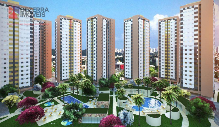Imagem Apartamento com 3 Quartos à Venda, 70 m² em Lagoa Nova - Natal
