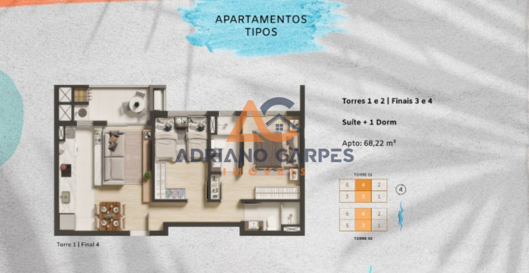 Imagem Imóvel com 2 Quartos à Venda, 68 m² em Itacolomi - Balneário Piçarras Imagem Imóvel com 2 Quartos à Venda, 68 m² em Itacolomi - Balneário Piçarras