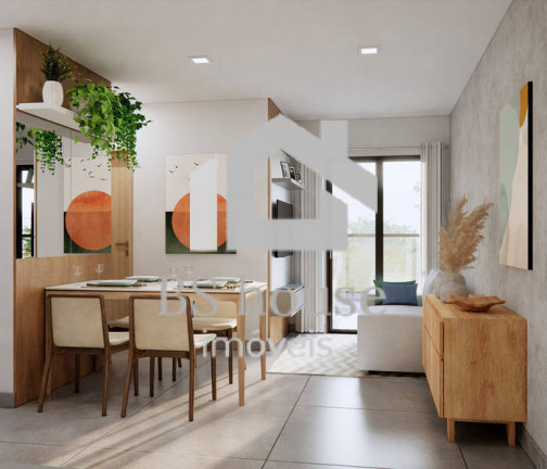 Imagem Apartamento com 2 Quartos à Venda, 48 m² em Campestre - Santo André