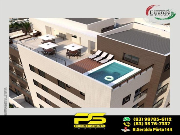 Imagem Apartamento com 1 Quarto à Venda, 51 m² em Jardim Oceania - João Pessoa Imagem Apartamento com 1 Quarto à Venda, 51 m² em Jardim Oceania - João Pessoa