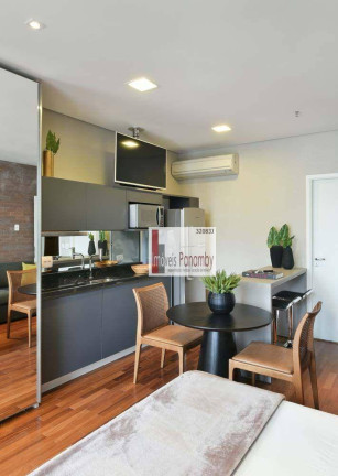Imagem Kitnet com 1 Quarto à Venda ou Locação, 35 m² em Vila Olímpia - São Paulo Imagem Kitnet com 1 Quarto à Venda ou Locação, 35 m² em Vila Olímpia - São Paulo