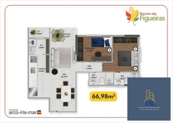Imagem Apartamento com 2 Quartos à Venda, 65 m² em Guilhermina - Praia Grande Imagem Apartamento com 2 Quartos à Venda, 65 m² em Guilhermina - Praia Grande