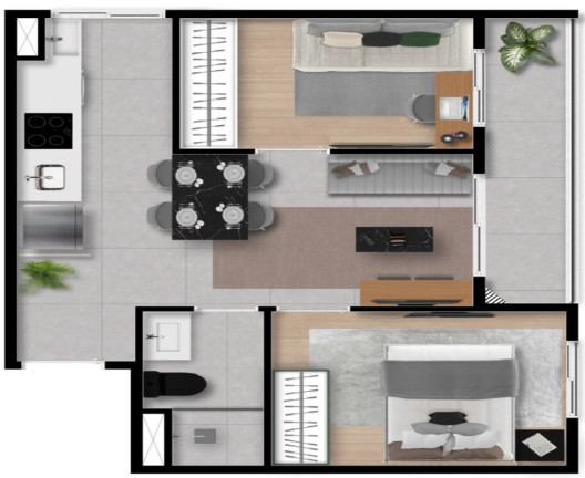 Imagem Cobertura com 2 Quartos à Venda, 78 m² em Perdizes - São Paulo