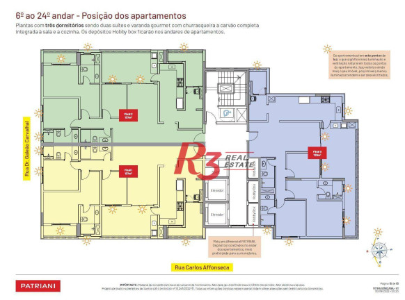 Imagem Apartamento com 3 Quartos à Venda, 124 m² em Gonzaga - Santos Imagem Apartamento com 3 Quartos à Venda, 124 m² em Gonzaga - Santos