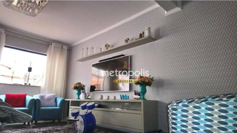 Imagem Sobrado com 3 Quartos à Venda, 495 m² em Campestre - Santo André