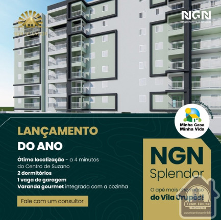 Imagem Apartamento com 2 Quartos à Venda, 43 m² em Vila Urupês - Suzano Imagem Apartamento com 2 Quartos à Venda, 43 m² em Vila Urupês - Suzano