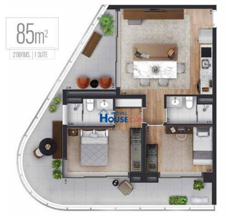 Imagem Apartamento com 2 Quartos à Venda, 85 m² em Pinheiros - São Paulo Imagem Apartamento com 2 Quartos à Venda, 85 m² em Pinheiros - São Paulo