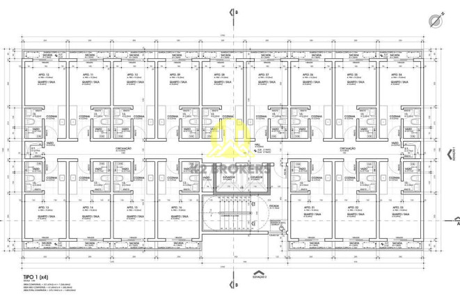 Imagem Studio com 1 Quarto à Venda, 19 m² em Rebouças - Curitiba Imagem Studio com 1 Quarto à Venda, 19 m² em Rebouças - Curitiba