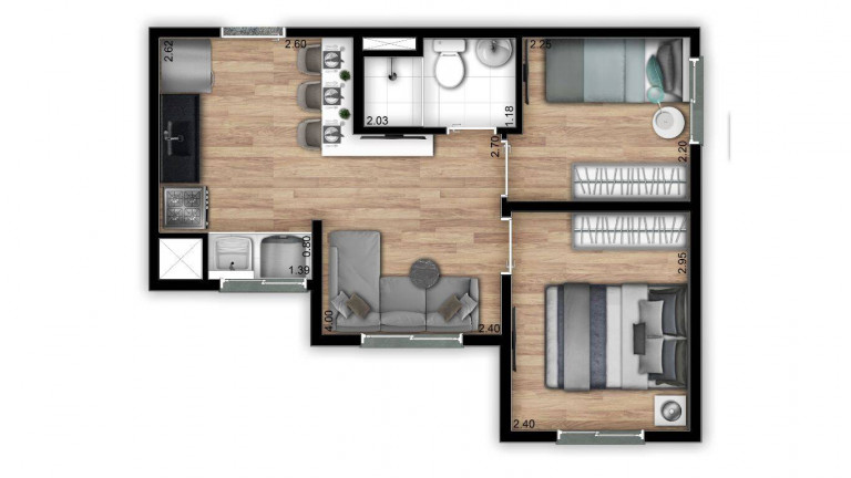 Imagem Apartamento com 2 Quartos à Venda, 3.431 m² em Jardim Da Pedreira - São Paulo