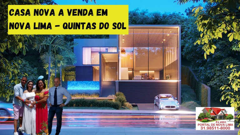 Imagem Casa com 4 Quartos à Venda, 581 m² em Quintas Do Sol - Nova Lima