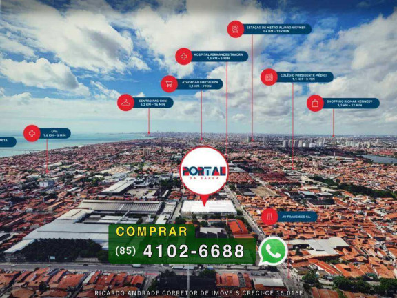 Imagem Apartamento com 2 Quartos à Venda, 38 m² em Barra Do Ceará - Fortaleza Imagem Apartamento com 2 Quartos à Venda, 38 m² em Barra Do Ceará - Fortaleza