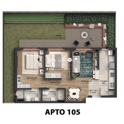 Imagem Sala Comercial à Venda, 57 m² em Planalto - Gramado