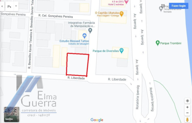 Imagem Terreno à Venda, 668 m² em Centro - Ubatuba Imagem Terreno à Venda, 668 m² em Centro - Ubatuba