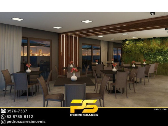 Apartamento com 2 Quartos à Venda, 32 m² em Intermares - Cabedelo