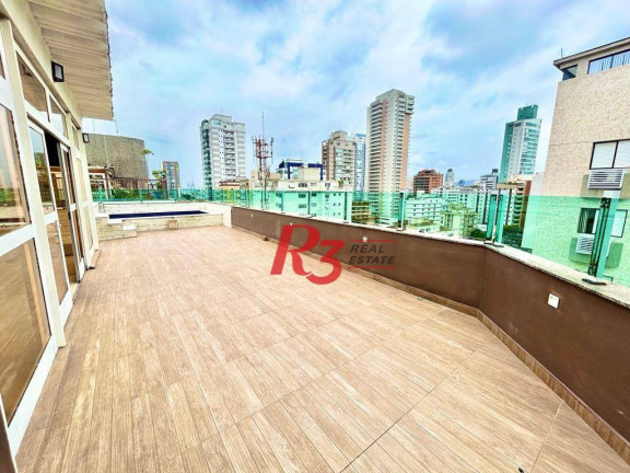 Imagem Cobertura com 3 Quartos à Venda, 261 m² em Aparecida - Santos Imagem Cobertura com 3 Quartos à Venda, 261 m² em Aparecida - Santos