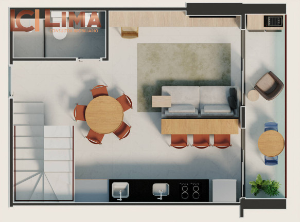 Imagem Apartamento com 1 Quarto à Venda, 37 m² em Aldeota - Fortaleza Imagem Apartamento com 1 Quarto à Venda, 37 m² em Aldeota - Fortaleza