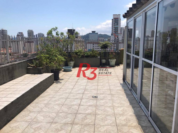 Imagem Cobertura com 3 Quartos à Venda, 215 m² em Boqueirão - Santos Imagem Cobertura com 3 Quartos à Venda, 215 m² em Boqueirão - Santos