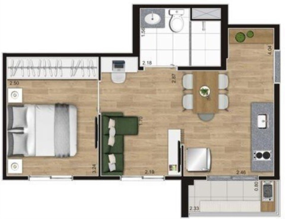 Imagem Imóvel com 1 Quarto à Venda, 30 m² em Belenzinho - São Paulo Imagem Imóvel com 1 Quarto à Venda, 30 m² em Belenzinho - São Paulo