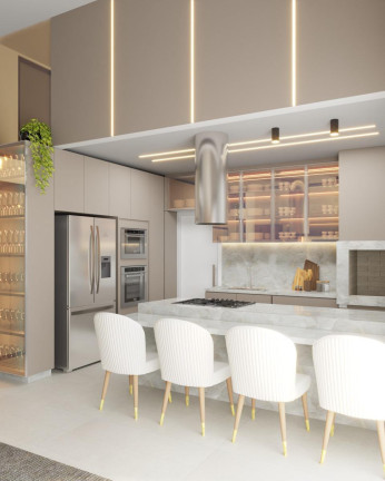 Imagem Casa de Condomínio com 3 Quartos à Venda, 182 m² em Residencial Alphaville Iii - Campo Grande