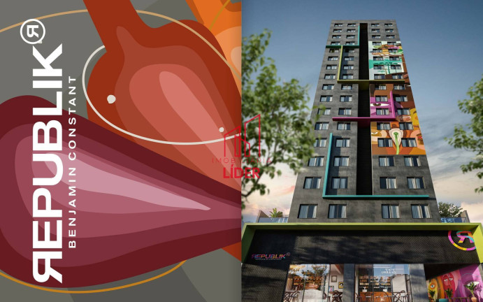 Imagem Apartamento com 1 Quarto à Venda, 24 m² em Centro - Curitiba