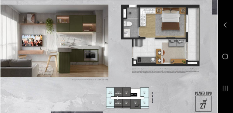 Imagem Apartamento com 1 Quarto à Venda,  em Alto Do Ipiranga - São Paulo