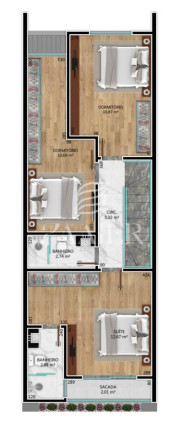 Imagem Casa com 3 Quartos à Venda, 111 m² em Saguaçu - Joinville Imagem Casa com 3 Quartos à Venda, 111 m² em Saguaçu - Joinville