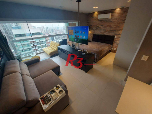 Apartamento com 1 Quarto à Venda, 57 m² em Gonzaga - Santos