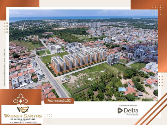 Imagem Apartamento com 2 Quartos à Venda, 57 m² em Jardim Cidade Universitária - João Pessoa